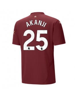 Manchester City Manuel Akanji #25 Replika Tredje Kläder 2024-25 Kortärmad